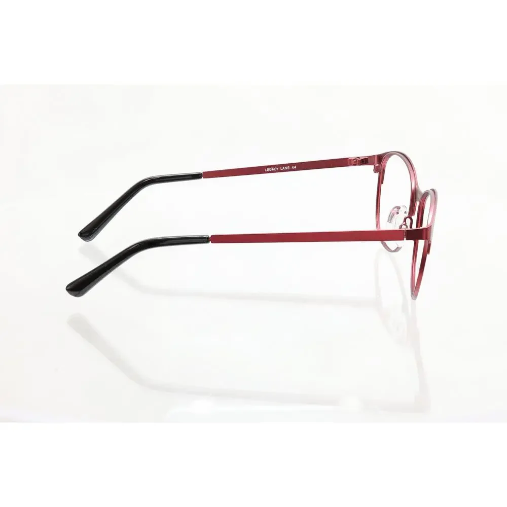 Legacy Lane 44 53-18-135mm RED Eyeglass FRAMES ONLY - VERY GOOD CONDITION